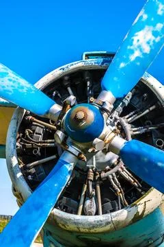 Old plane Stock Photos