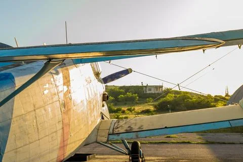 Old plane Stock Photos