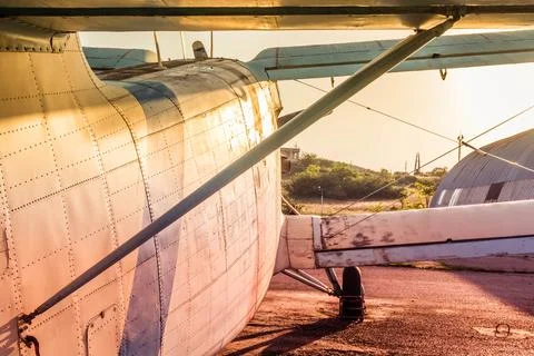 Old plane Stock Photos