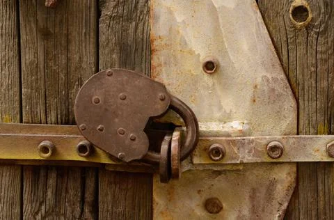 Old Planks Barn Castle Background 1 Foto stock