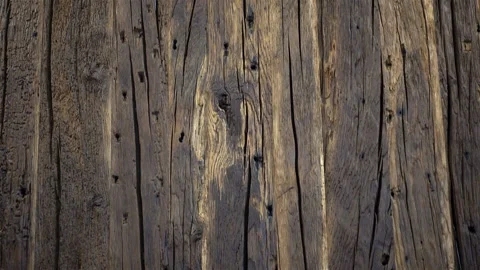 Old planks with cracks as a background in 4K. Stock Footage 119947833