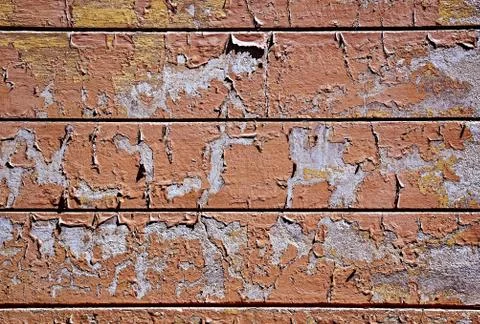 Old plaster red Stock Photos
