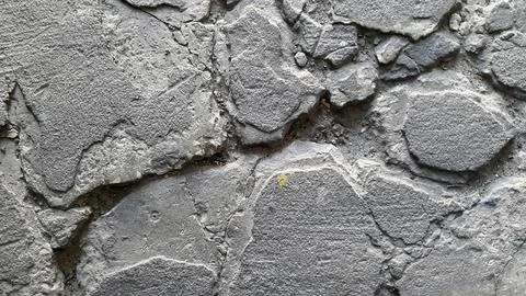 Old plaster. Texture of old plaster wall. Vintage background Stock Photos