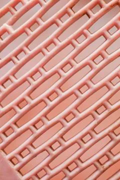 Old plastic basket Stock Photos