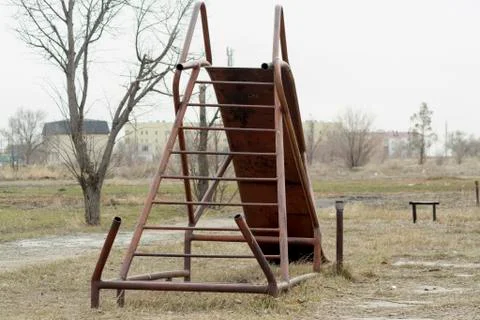 Old playground Stock Photos