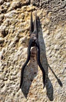 Old pliers Stock Photos