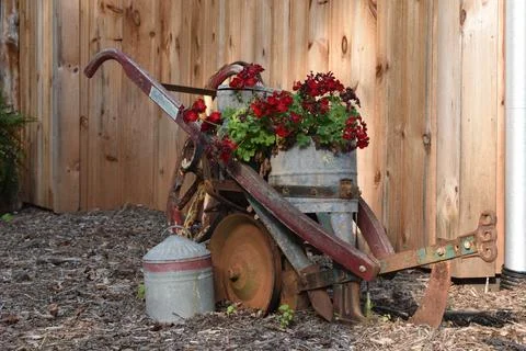 Old Plow Foto stock