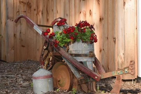 Old plow Stock Photos