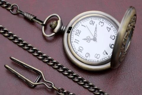 Old pocket watch Foto stock