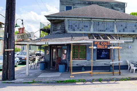 Old Point Bar in Algiers Foto stock
