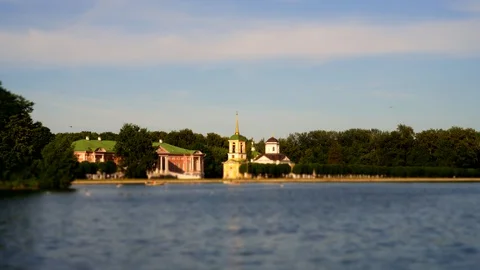 Old pond Stock Footage 127854201