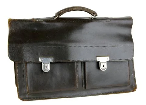 Old portfolio Stock Photos