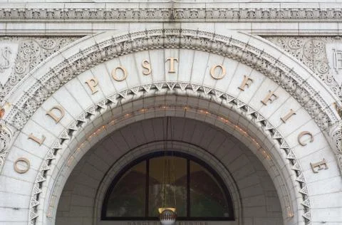 Old post office Stock Photos