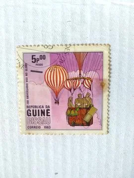 Old postage stamp Stock Photos