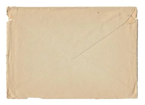 Old postal envelope Stock Photos