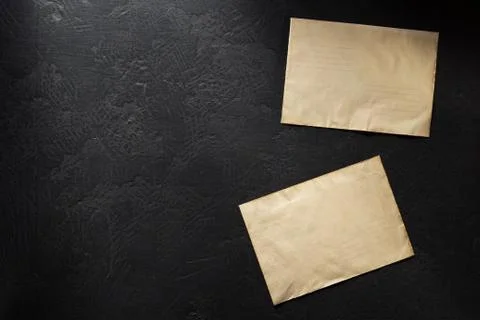 Old postal envelope Stock Photos