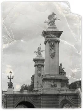 Old postcard Stock Photos