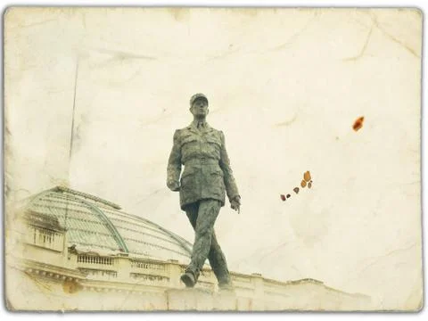 Old postcard Stock Photos