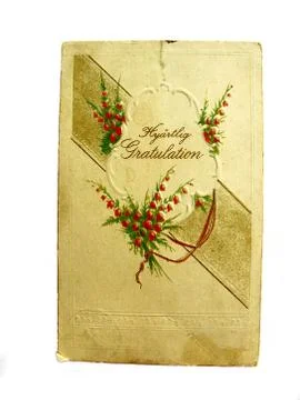 Old postcard Stock Photos