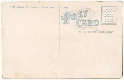 Old postcard Stock Photos