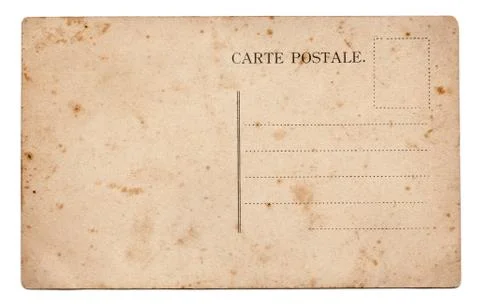 Old postcard Stock Photos
