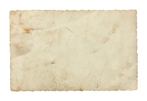 Old postcard's back Stock Photos