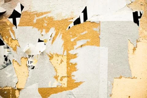 Old posters Stock Photos