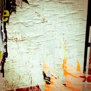 Old posters Foto stock