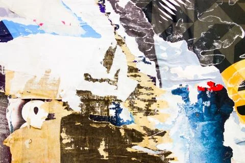 Old posters Stock Photos