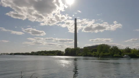 Old Power Plant #2 Stock Footage 159559237