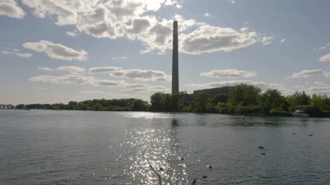 Old Power Plant #3 Stock Footage 159559633