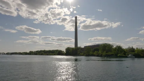 Old Power Plant Stock Footage 159558575