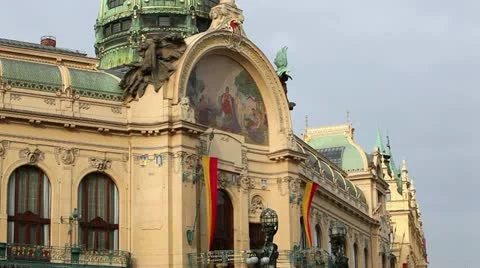 Old Prague Stock Footage 24646884