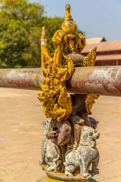 Old praying bell Stock Photos
