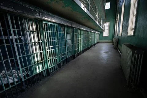 Old prison bars Stock Photos