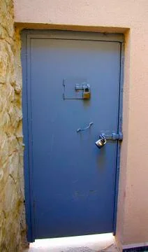 Old Prison Door Stock Photos