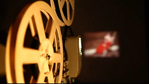 Old projector Stock Footage 1182810