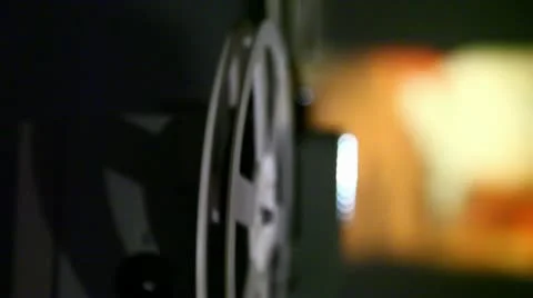 Old projector Stock Footage 10589005