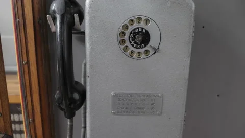 Old Public Payphone Stock Footage 233352441
