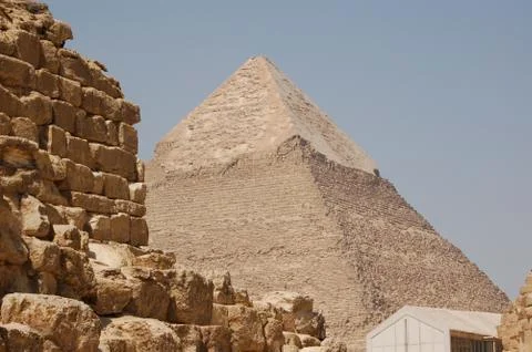 Old Pyramids of Egypt Stock Photos