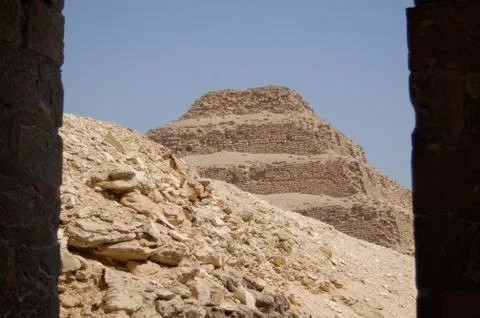 Old Pyramids of Egypt Stock Photos