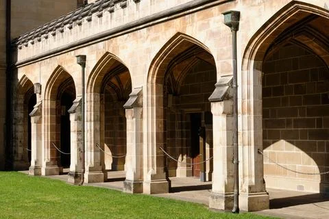 Old Quadrangle - Melbourne Stock-Fotos