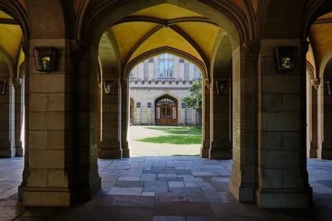Old Quadrangle - Melbourne Stock Photos