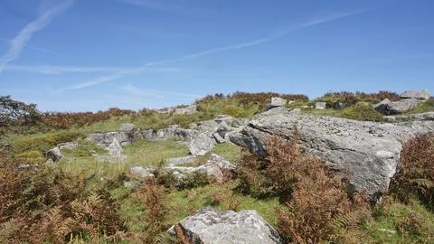 Old Quarry granite Fotos Stock