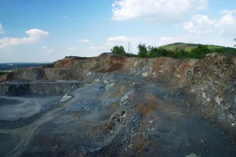 Old quarry Stock Photos