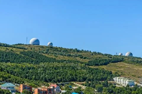 	Old radars  Stock Photos