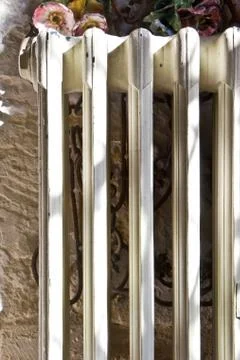 Old radiator Stock Photos