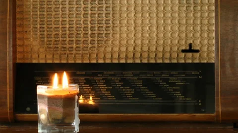 Old Radio Stock Footage 37621206