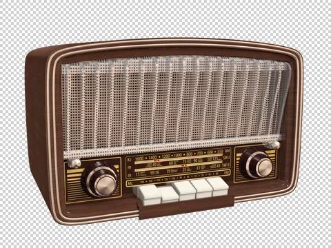 Old Radio 스톡 일러스트