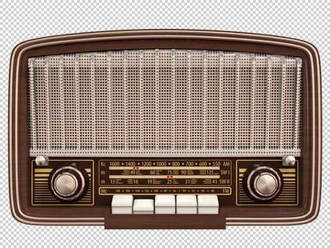 Old Radio 스톡 일러스트